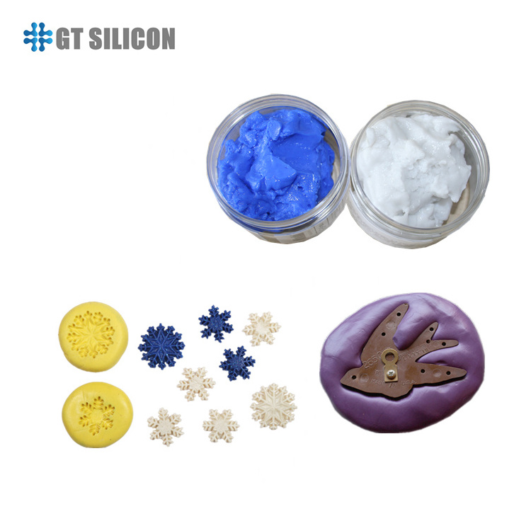 100% eco-friend Two component Rapid prototyping liquid silicone putty for mold making