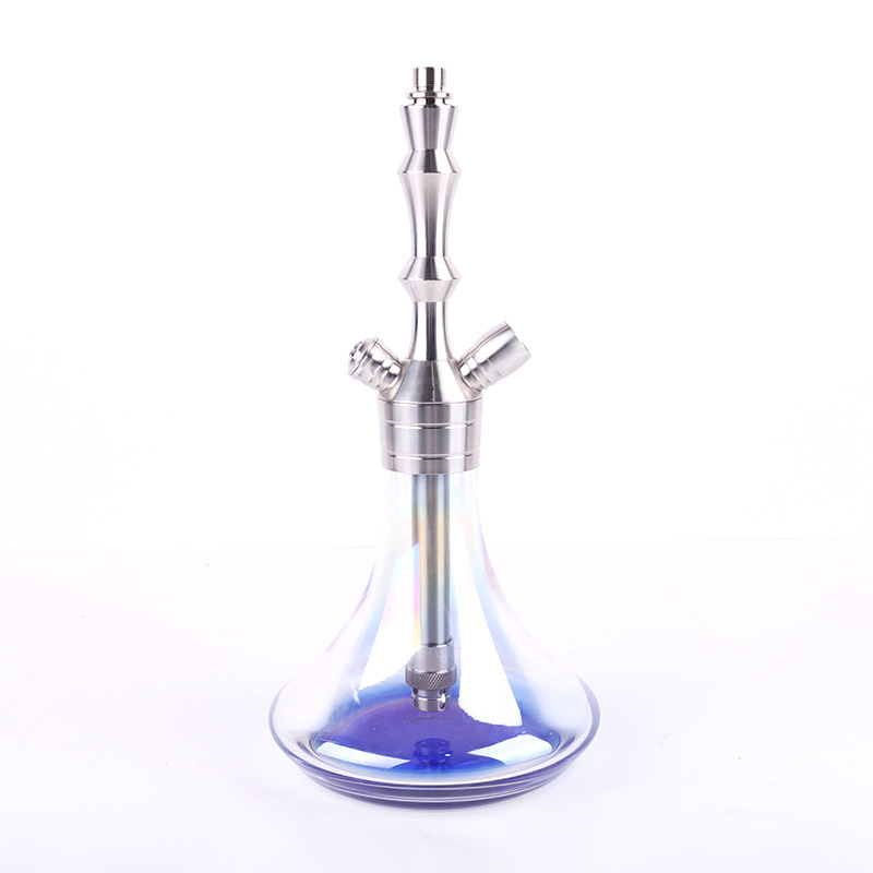 Gunter Smoking Stainless Steel Hookah Shisha Chicha MVP Mini Hookah 360 Stainless Steel Pipe Set