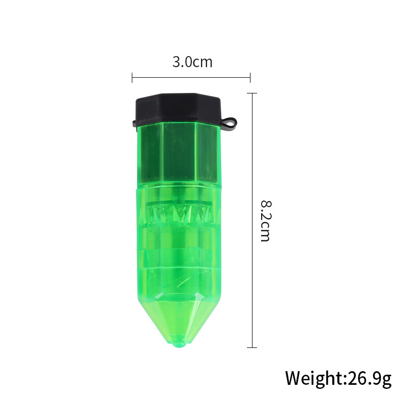 GT Factory Direct Smoking accessories Dry Herb Grinder Air Pen shape 82mm Custom Plastic cigarette dispenser Tobacco Grinders