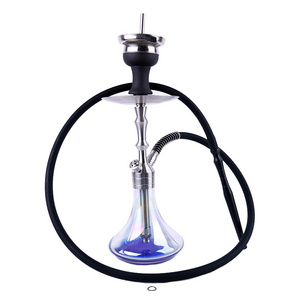 Gunter Smoking Stainless Steel Hookah Shisha Chicha MVP Mini Hookah 360 Stainless Steel Pipe Set