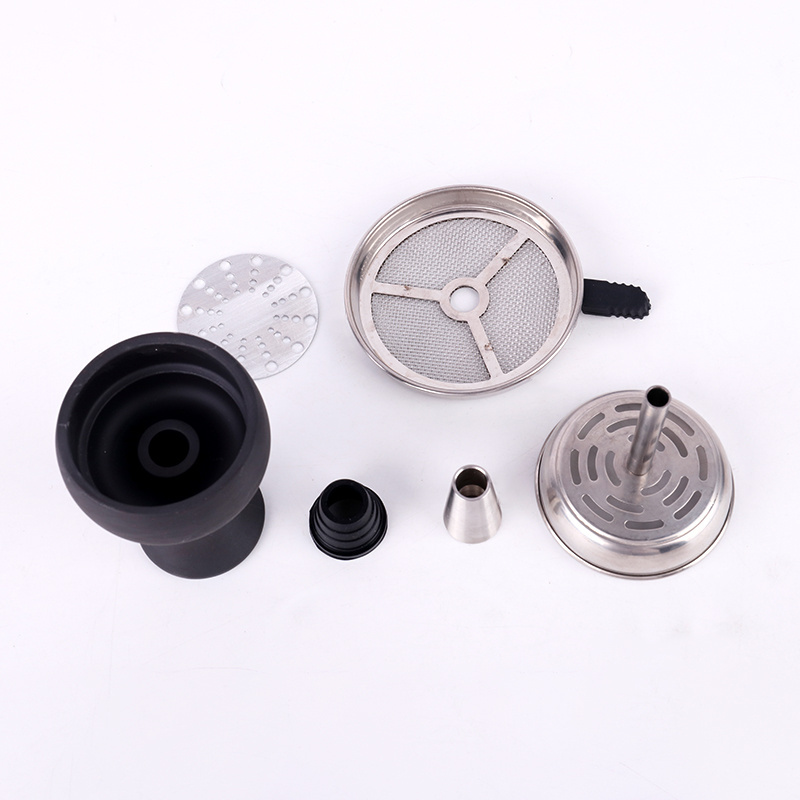 Gunter Smoking Stainless Steel Hookah Shisha Chicha MVP Mini Hookah 360 Stainless Steel Pipe Set