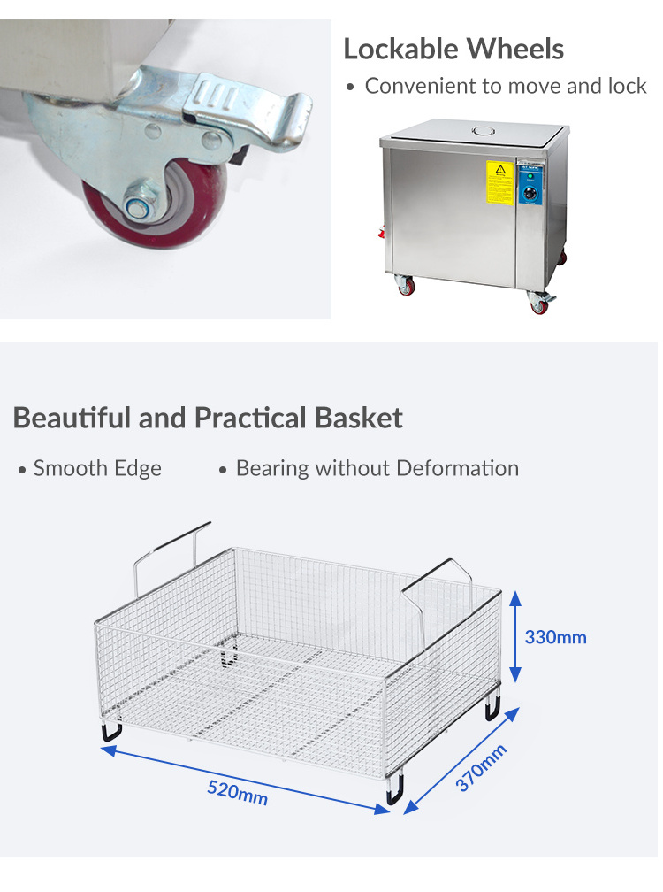 77L 28Khz 40Khz 3Kw Dpf Particul Nozzle Mold Ultrasonic Motherboard Cleaning Machine