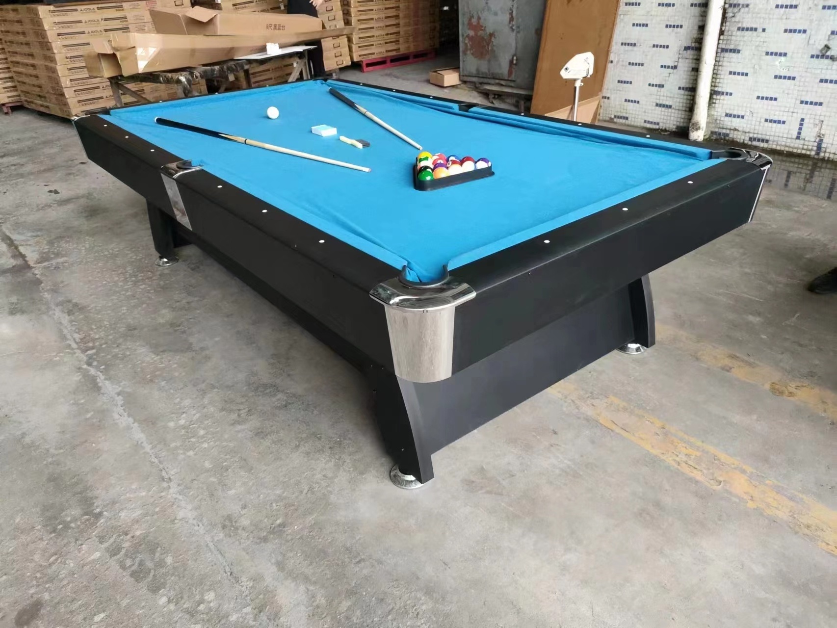 Wholesale Cheap 7ft 8ft 9ft Billiard Professional MDF Marble Slate Bed Billiard Pool Table For Sale