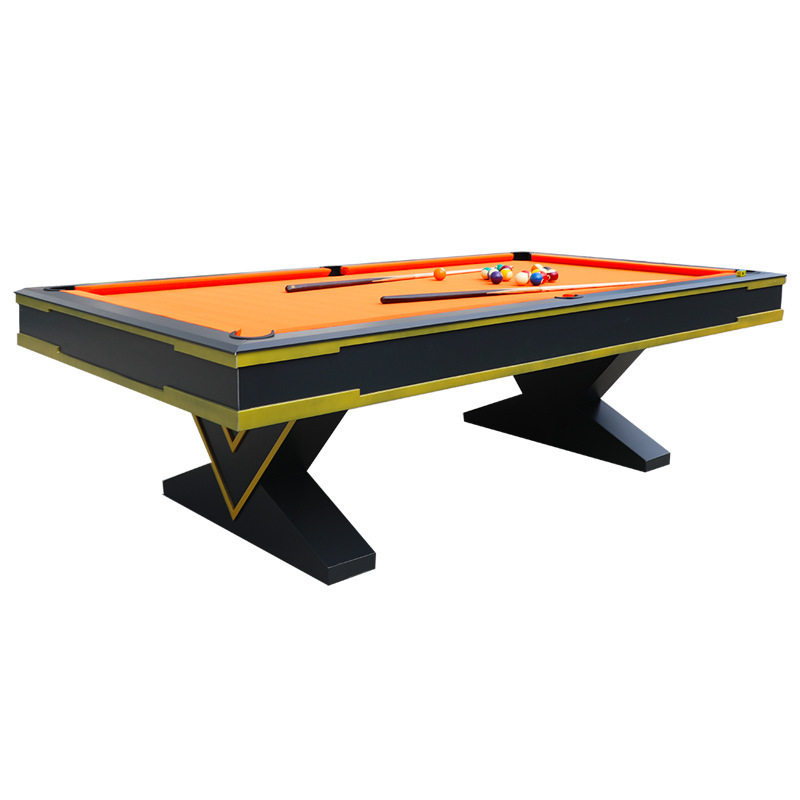 Super standard commercial solid wood marble slab billiard table adult black 8 ball custom 9ft professional pool table for club