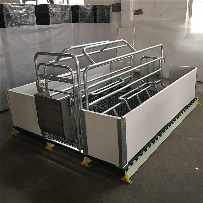 Hot-Dip Galvanized Pig Farrowing Crate & Penning Cage Sow Cage Animal Cages