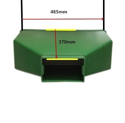 Economical feed saving Sow stainless steel automatic feeder with plastic hopper pig farming equipment