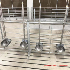 Hot Galvanized pig fatten cage fatten crates pig finishing stall