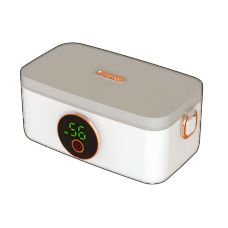 stainless steel kids rechargeable cordless battery operated thermal heater bento box lunch box