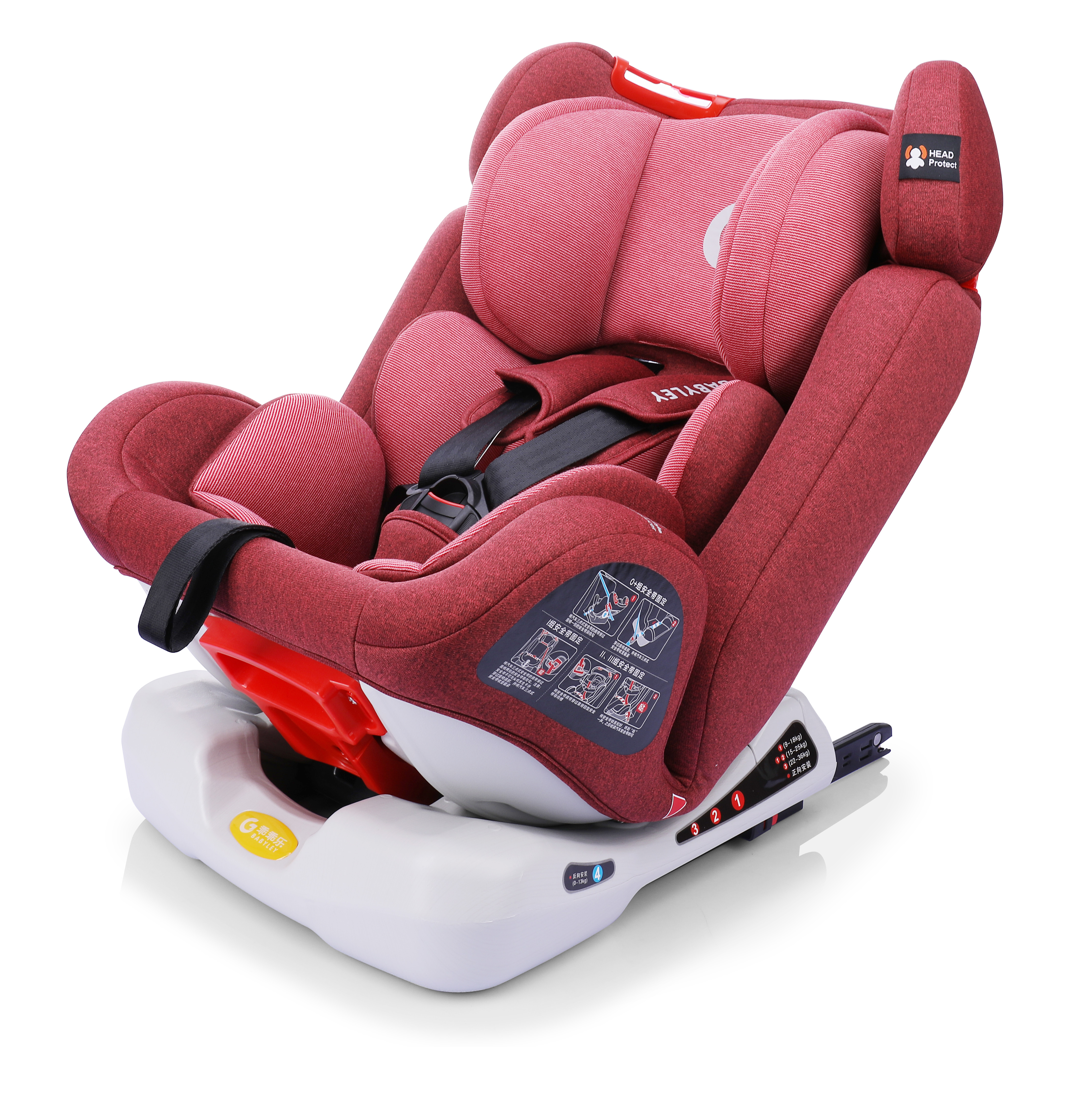 Quality Guarantee  Isofix Travel Safety 9-36kg Carseats Baby Kids Infant Car Seats