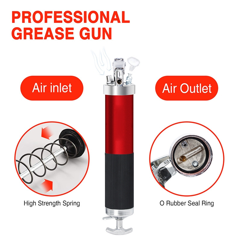 Grease Gun Pump Heavy Duty 8000PSI 14 Oz 12