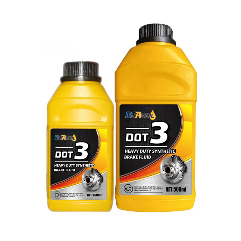 Manufacture Wholesale Custom Metal Can Dot 3/4 250ml/500ml Brake Fluid Lubricants Automatic Brake Oil