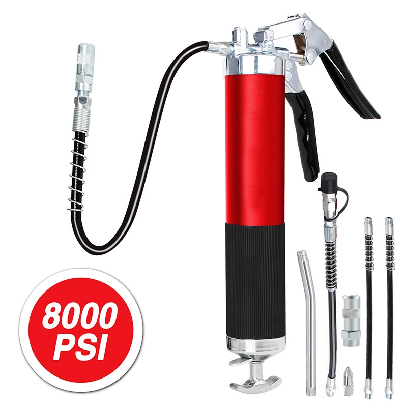 Grease Gun Pump Heavy Duty 8000PSI 14 Oz 12