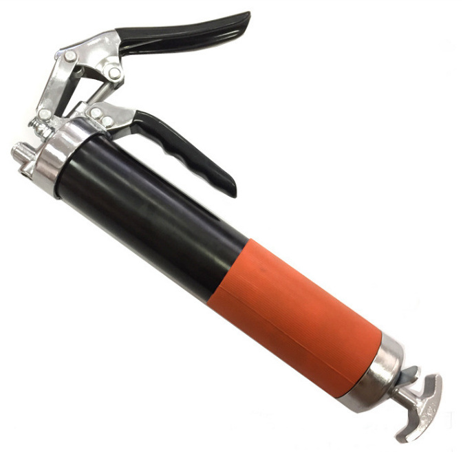 3oz 14oz Grease Air Gun Air Operated Powered Pressure Pneumatic Grease Gun Manual Handle With Nozzle Clamps