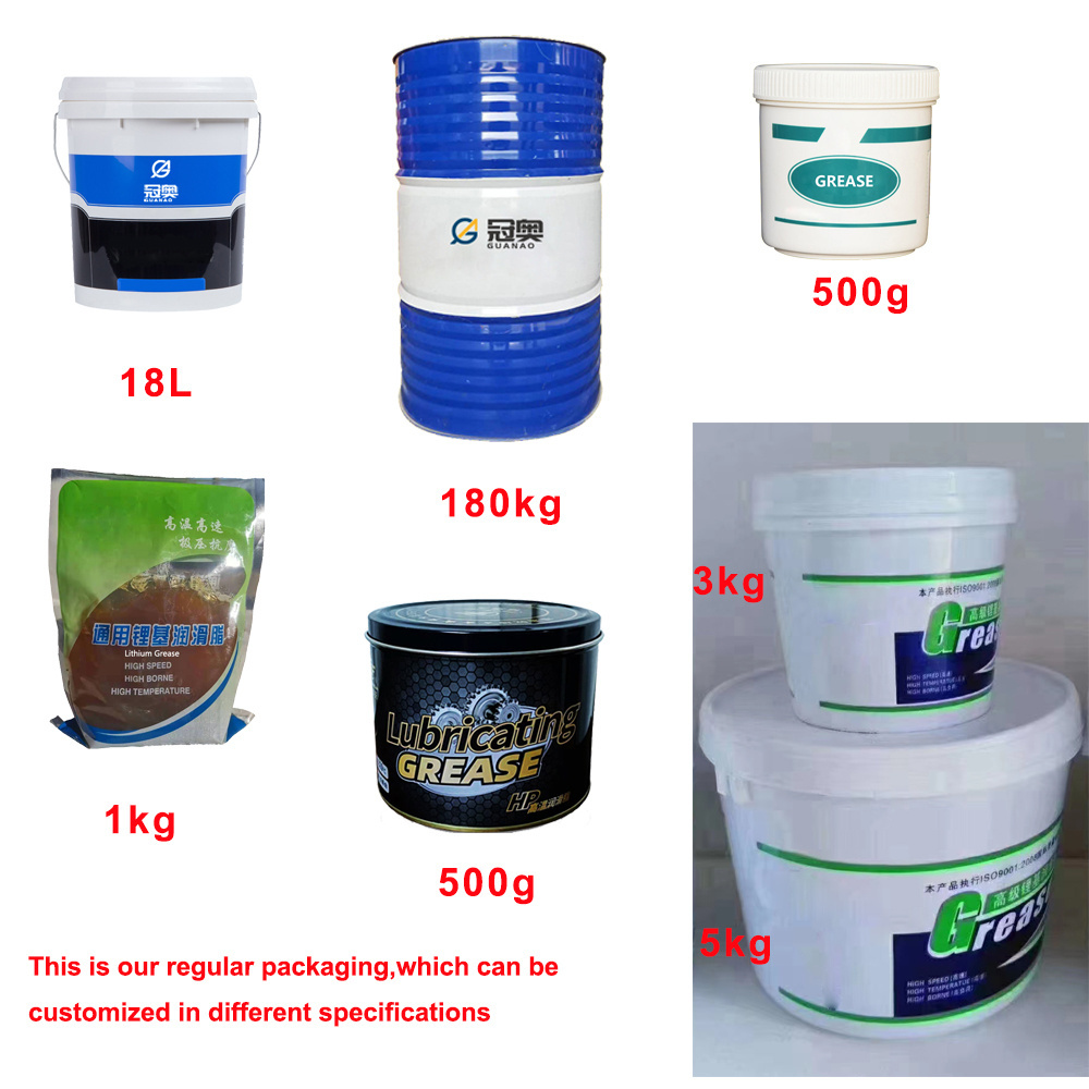 High Quality Cheap Price Molybdenum Disulfide Lithium Grease Lubricating Moly Grease