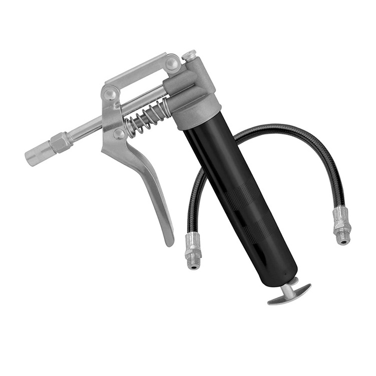 3oz 14oz Grease Air Gun Air Operated Powered Pressure Pneumatic Grease Gun Manual Handle With Nozzle Clamps