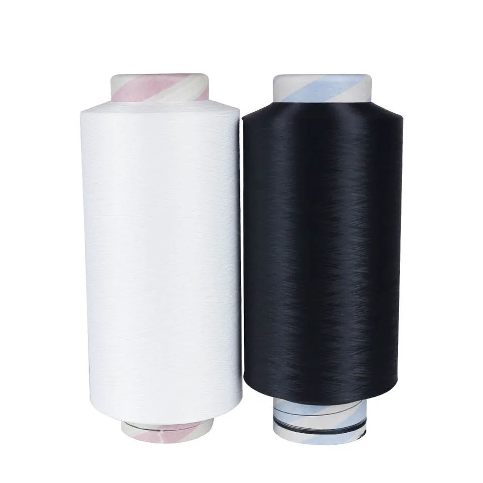 20/1 spun polyester yarn polyester hot melt yarn with best price