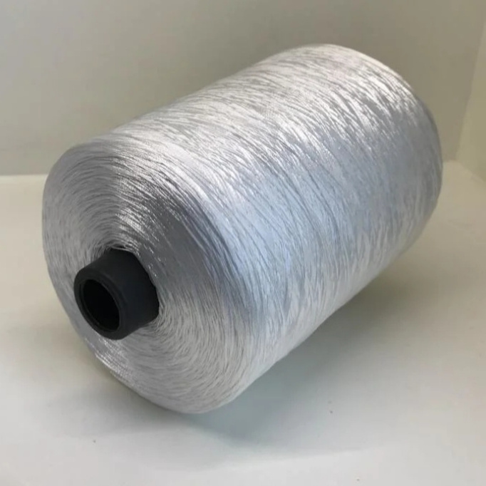 Supply Spun polyester yarn China polyester hot melt yarn for knitting shoes upper with best price