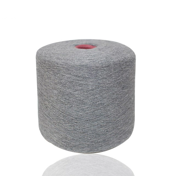 High Quality Competitive price dope dyed 30s/1 regenerated blended cotton polyester blended yarn socks yarn