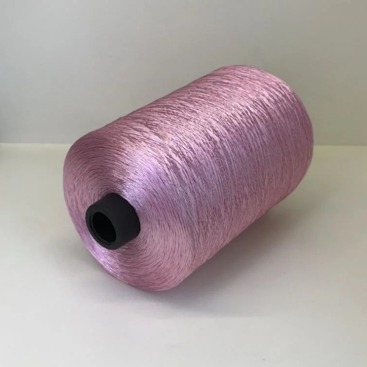 Supply Spun polyester yarn China polyester hot melt yarn for knitting shoes upper with best price