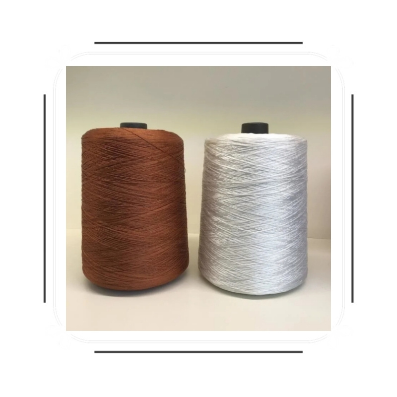 Supply Spun polyester yarn China polyester hot melt yarn for knitting shoes upper with best price