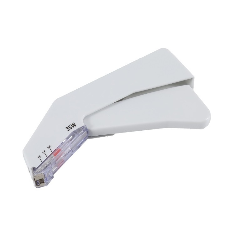 Disposable 35W Skin Stapler Device with Stainless Steel Staples for Skin Suture Wounds