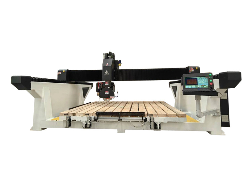 Full automatic Professional Stone Granite Marble Cutting Machinery 5 Axis Automatic CNC Bridge Saw Marble Stone Cutting Machine