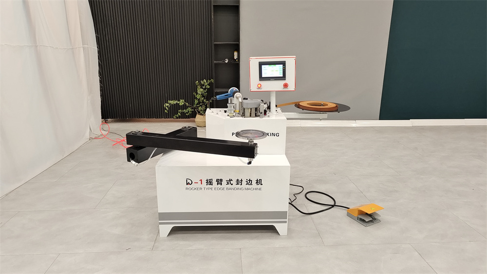 Woodworking Curve Wood Line Swing Arm Edging Machine PVC ABS Special-shaped Edge Banding Machine