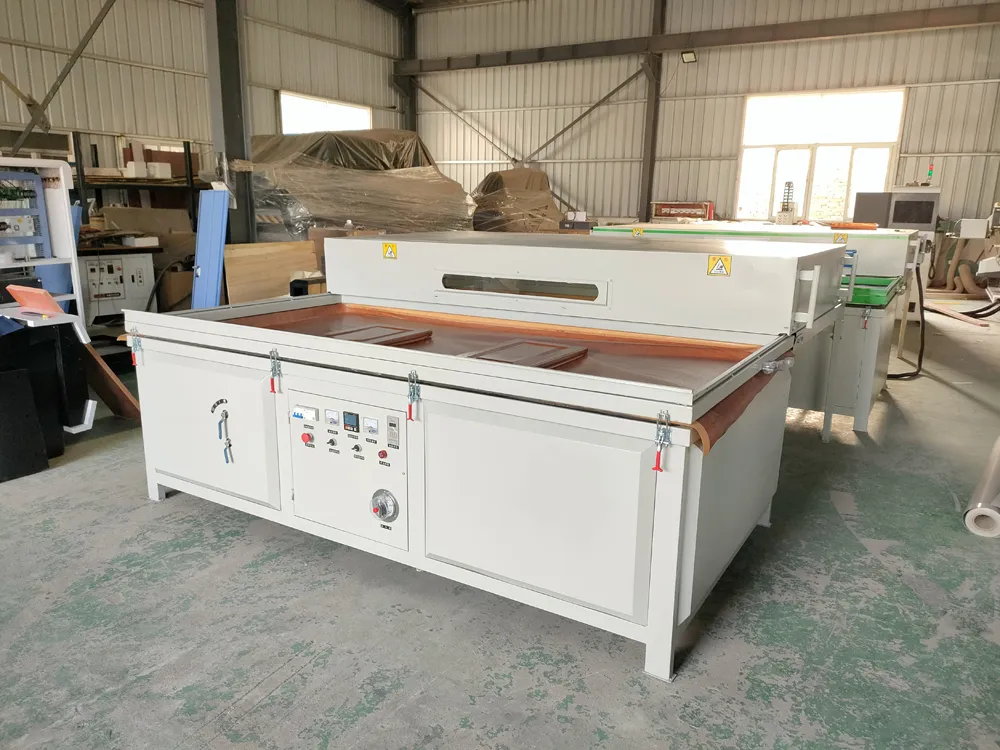 Wood Thermofoil Laminating Press Machine MDF Veneer Woodworking Laminating Machine Door Vacuum Laminating Machine