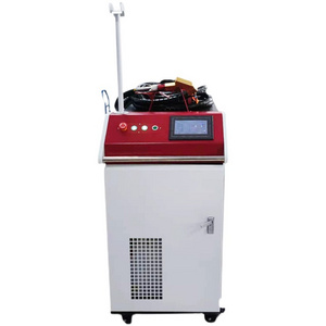 Portable Manual 100W 500W 1000W Laser Cleaning Machine Price Laser Rust Remover Machine Price for Metal Steel Mold Removal Paint