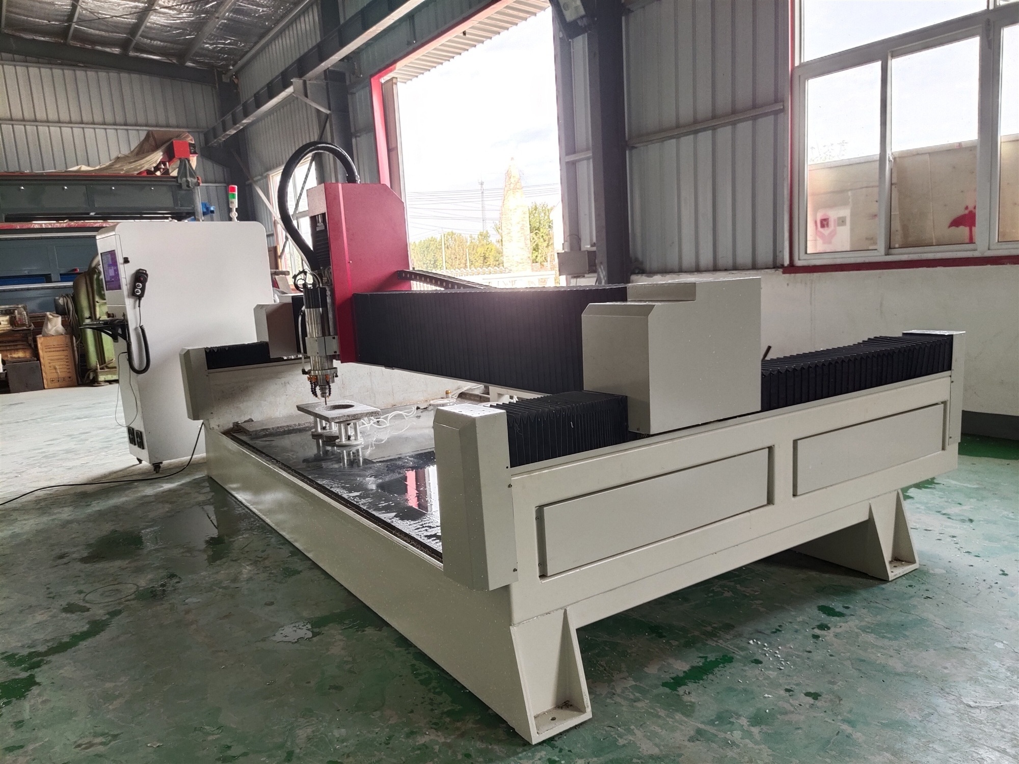 New Multi-function Stone Engraving Machine CNC Granite Stone Cutting and Polishing ATC Stone Carving Machine 3D for agent price