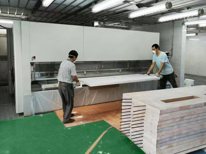 Spray Paint Equipment Coating Production Line Automatic woodworking door Furniture cabinet spray painting machine