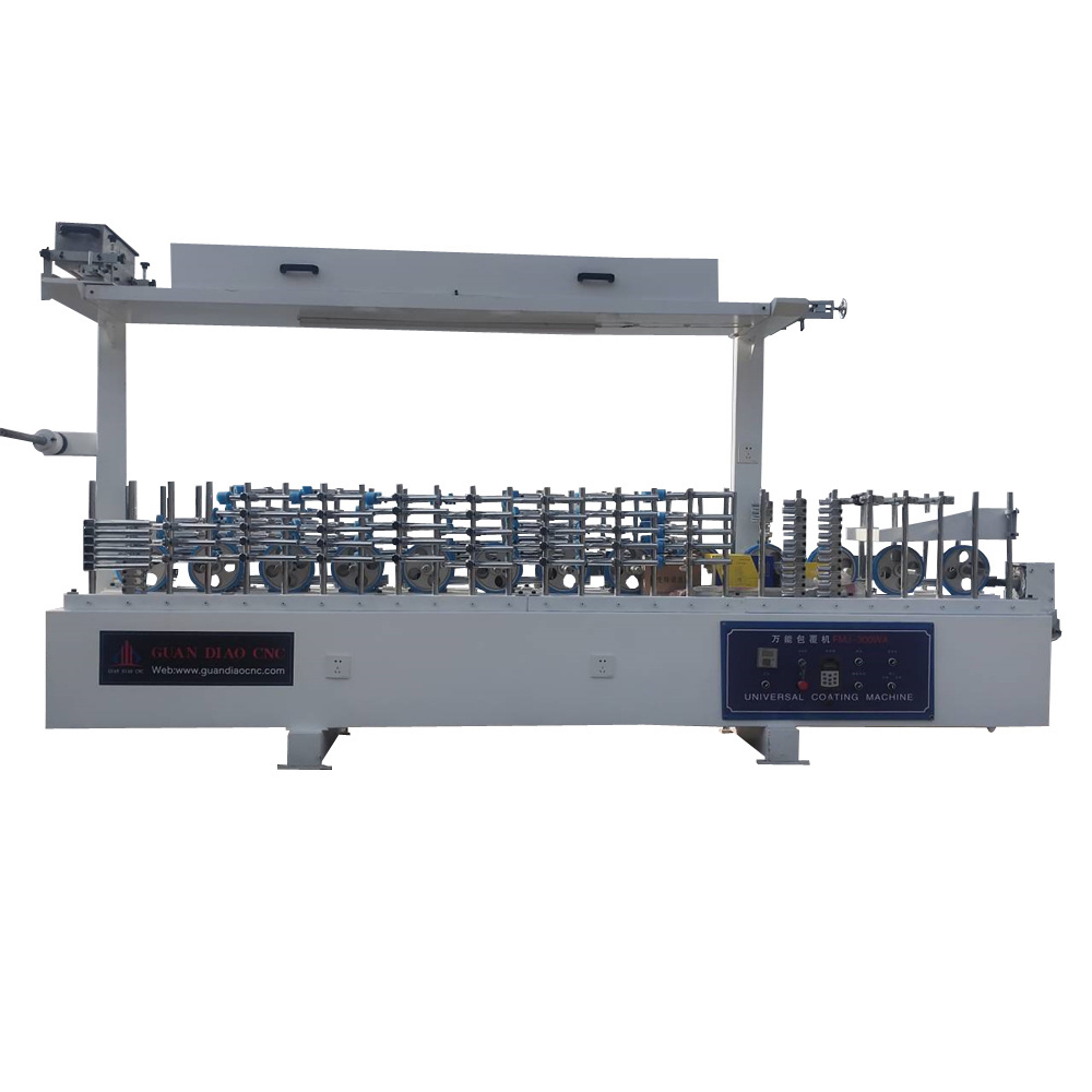 Pvc Profile Laminating Machine With Cold Glue