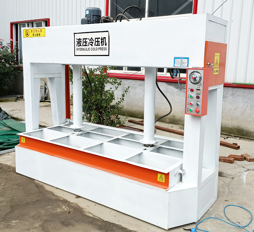 Automatic Horizontal Cold Press Hydraulic Pressing Machine Wood Door Laminate 50Tons 100Tons Plywood Cold Press Machine Price