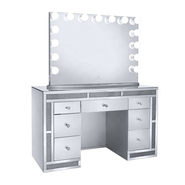 2022 Vanity Table Makeup Mirror With Lights LED Hollywood Makeup Mirror with lights Bulbs