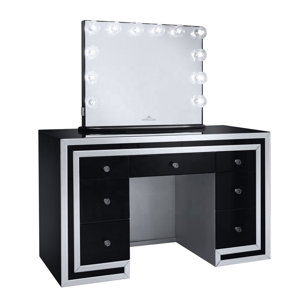 2022 Vanity Table Makeup Mirror With Lights LED Hollywood Makeup Mirror with lights Bulbs