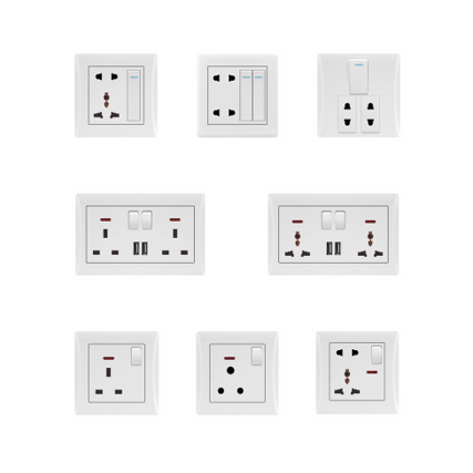 CGZ Manufacturer supply wall power socket switch