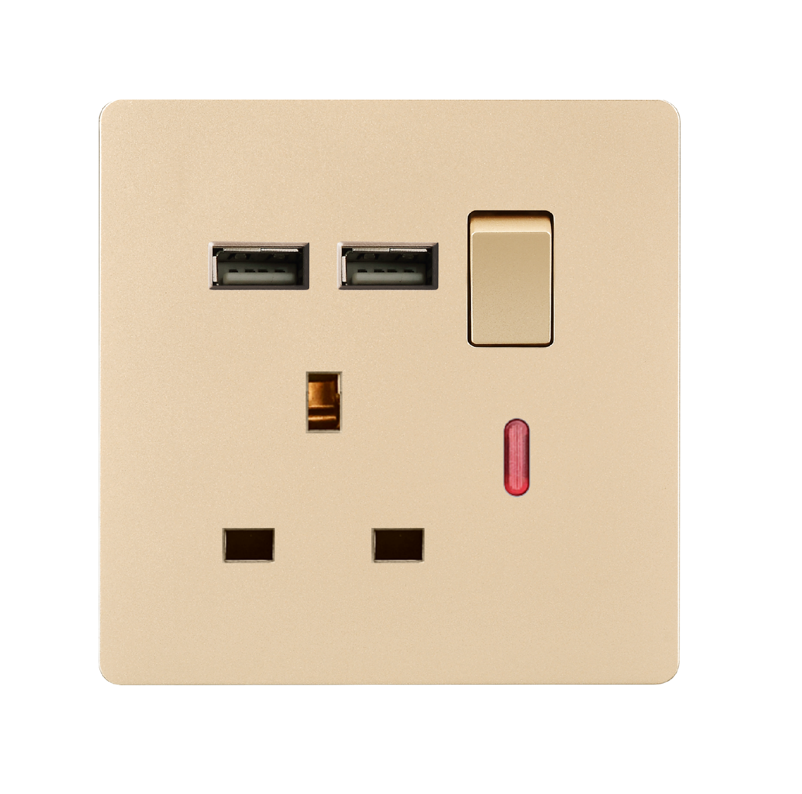 CGZ home wall light switch EU UK standard  1/2/3 Gang electrical wall switch socket