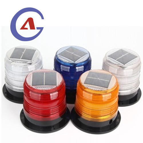 solar Magnetic warning LED beacon light