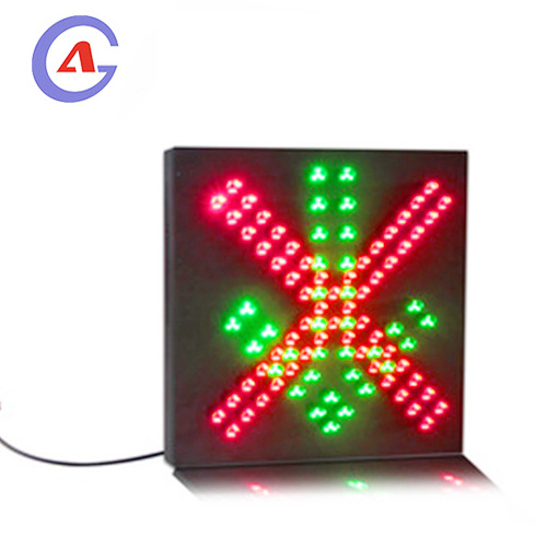 600*600mm Red Cross Green Arrow in One Unit traffic signal light