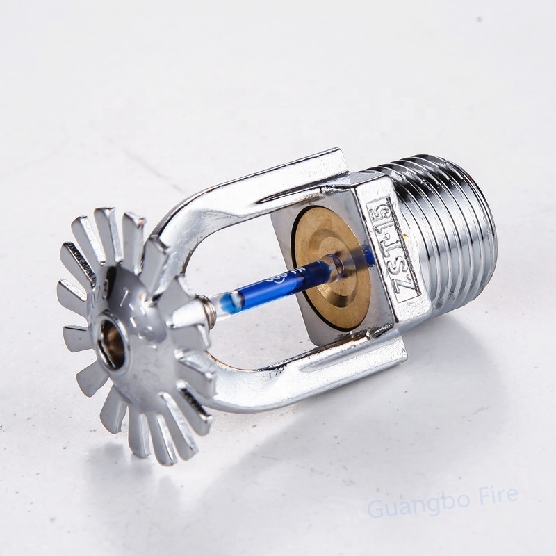 Hot-seling 141 Degrees Upright 1/2 Inch Pendent Fire Sprinkler Head Fire   Sprinkle System Fire Sprinkler Head