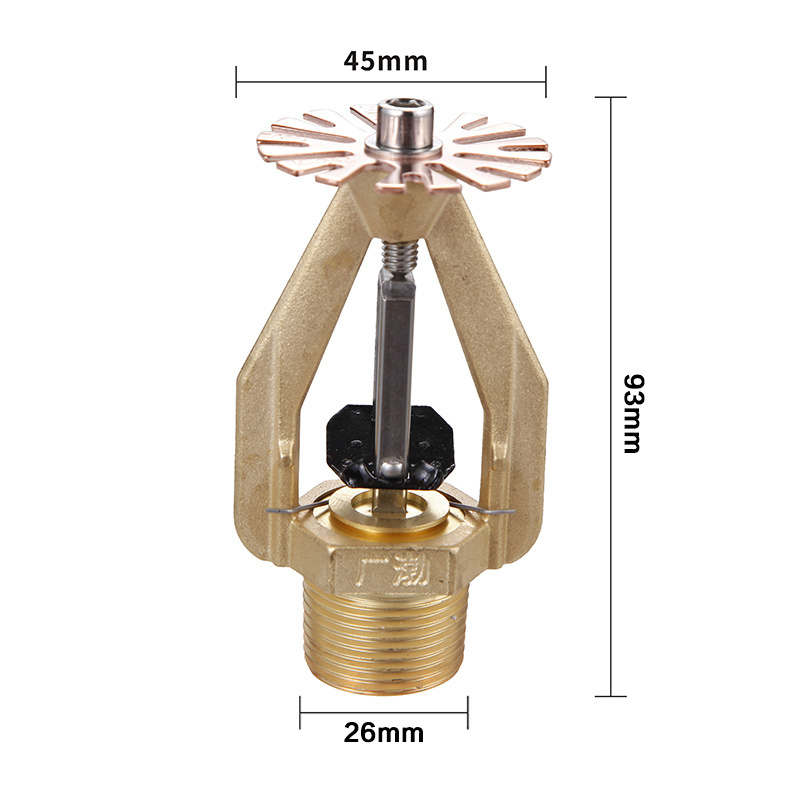 Hot saling Firefighting Equipment Water Sprinkler System Heads Brass ESFR Type Fire Sprinkler