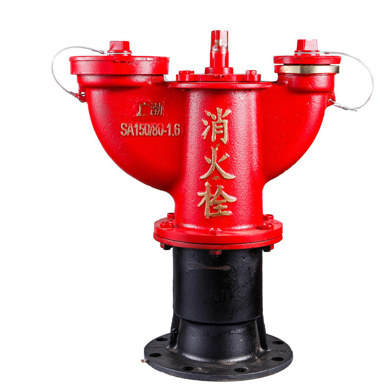 High Quality Outdoor Underground Fire Water Supply Facility DN 150mm Underground Fire Hydrant