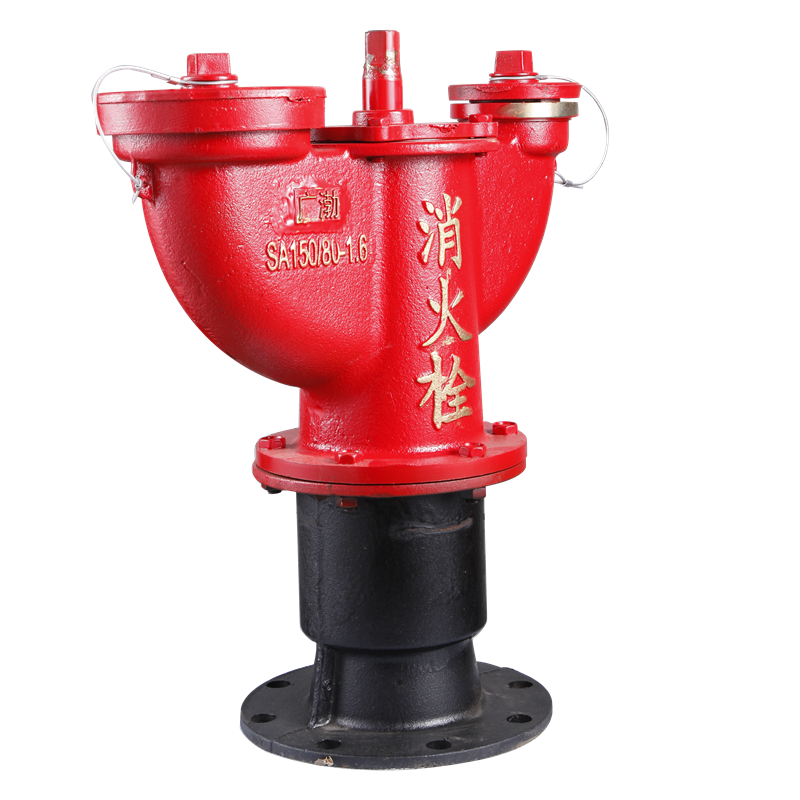 High Quality Outdoor Underground Fire Water Supply Facility DN 150mm Underground Fire Hydrant