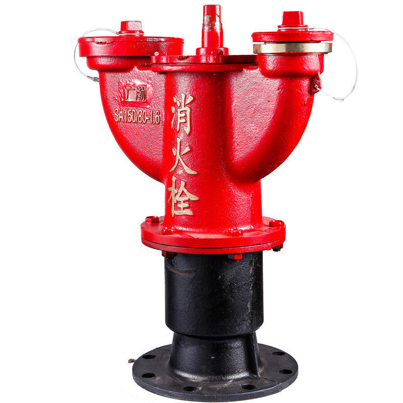 High Quality Outdoor Underground Fire Water Supply Facility DN 150mm Underground Fire Hydrant