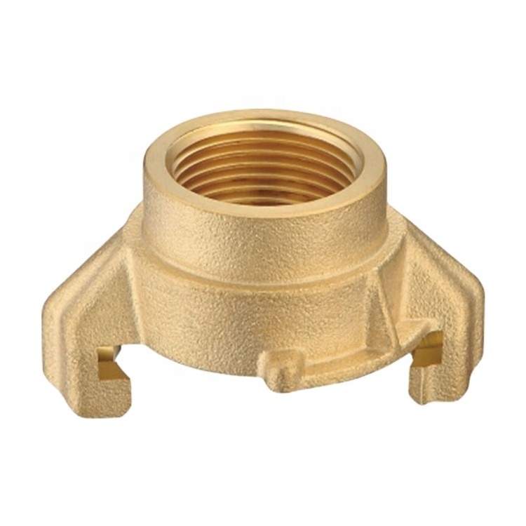 Female brass garden hose quick connector