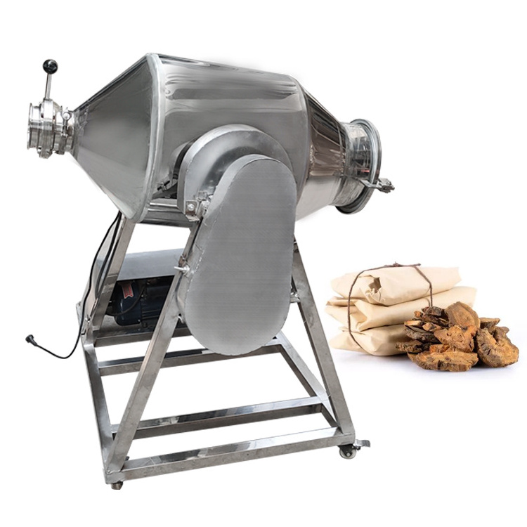 Rotary Drum Mixer 35 50 100kg 200kg Drum Roller Mixer Rotary Tea Dry Ingredient Spice Mix Machine Blende Drum Tumbler Mixer