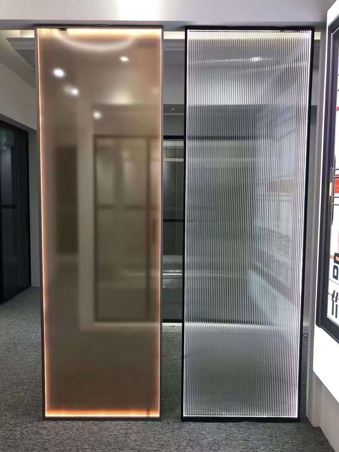 Modern Style Office Glass Partition Wall Mobile Kitchen Office Furniture Contemporary School Furniture Accept Custom Designs