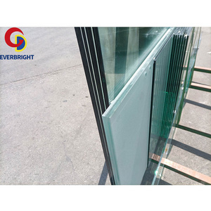 Hot Sale Architectural Tempered Glass High Privacy Ground Tempered Glass Fence Panel