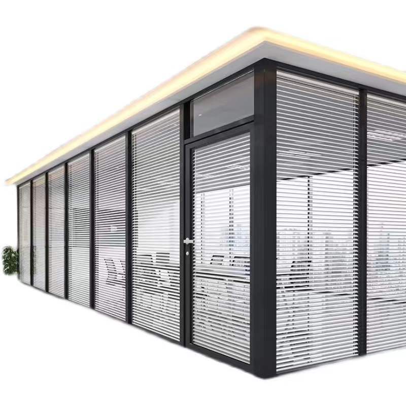 Modern Style Office Glass Partition Wall Mobile Kitchen Office Furniture Contemporary School Furniture Accept Custom Designs