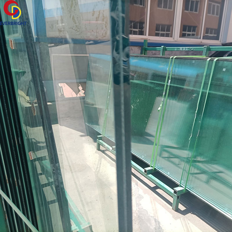 Hot Sale 6.38mm Toughened Glass Tempered Safety Laminated Pvb Laminated Glass For Mall